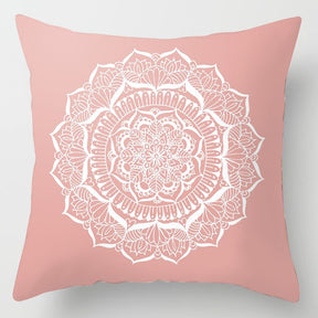 Capa para Almofada Decorativa Estampada com Zíper Home Decor 45*45cm