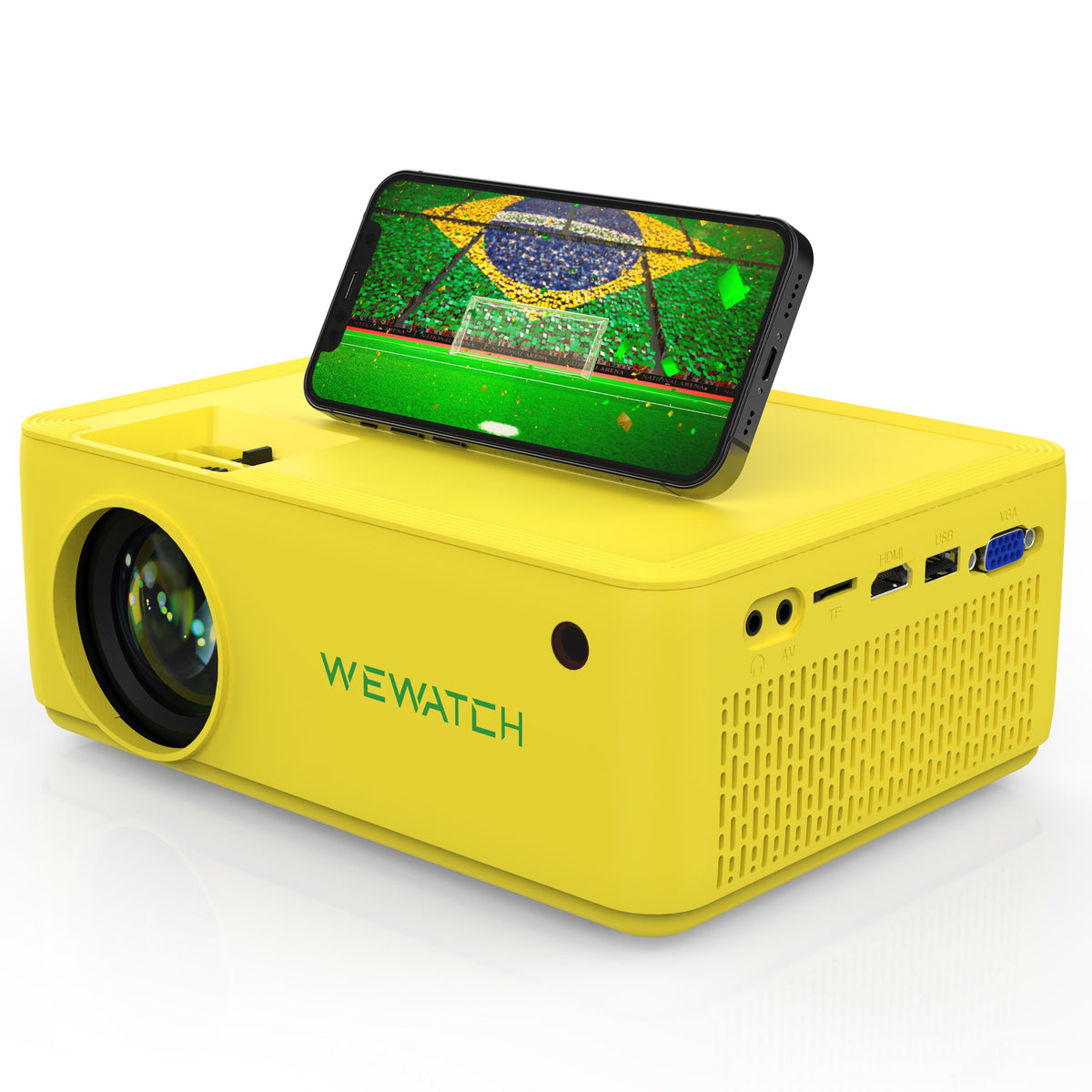 Projetor Wewatch V10 Edição Especial Full HD 1080p Wifi Bluetooth