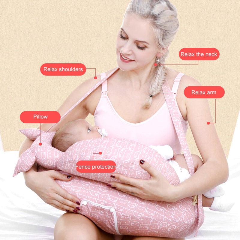 Almofada de Amamentação Multifuncional para Mães