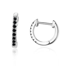 Brincos Femininos Banhados a Prata 925 com Zircônia