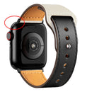 Pulseira de Couro Legítimo para Apple Watch IWO 38/40mm 42/44mm
