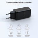 Carregador Portátil Wewatch 65W Pequeno Tipo C GaN Turbo