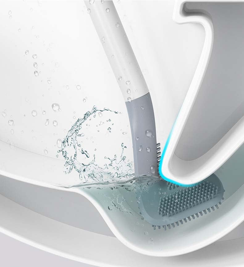 Escova de Silicone para Banheiro