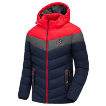 Casaco Sobretudo Parka Jaqueta Masculino Capuz Removível Outono Inverno