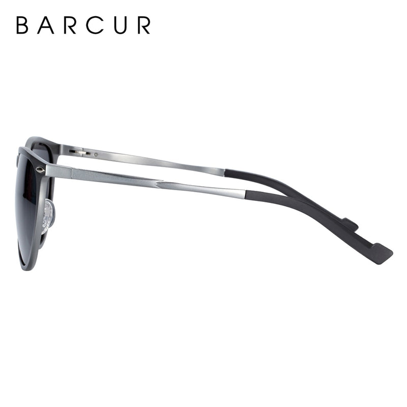 Óculos de Sol Feminino Retro Alumínio Polarizado Barcur