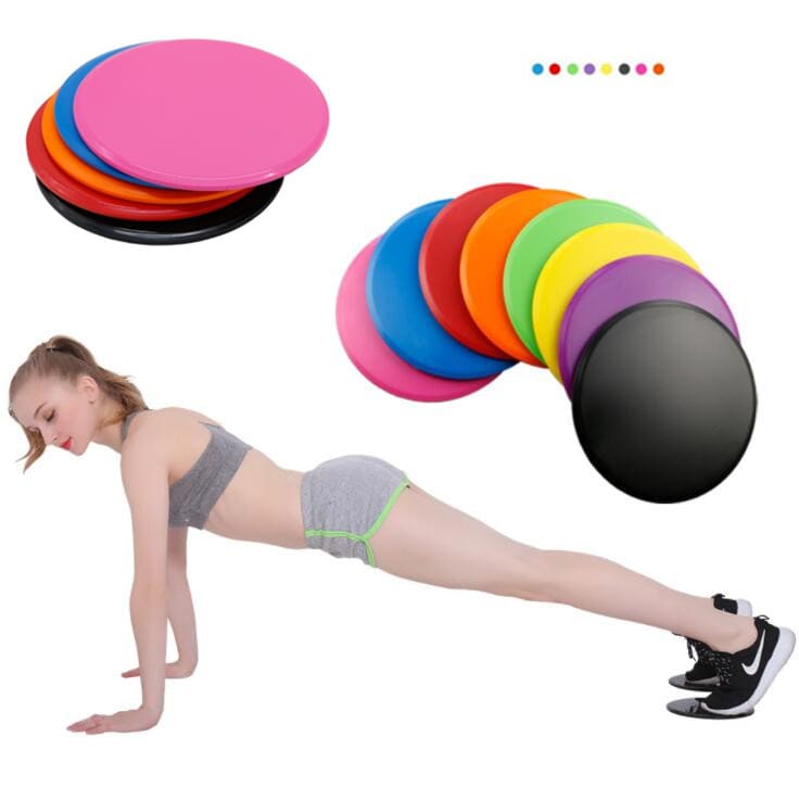 Par de Discos de Deslizamento Deslizante Exercício Funcional