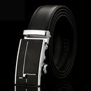 Cinto Masculino Social Executivo Couro Legítimo Fivela Metálica Automática