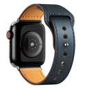 Pulseira de Couro Legítimo para Apple Watch IWO 38/40mm 42/44mm