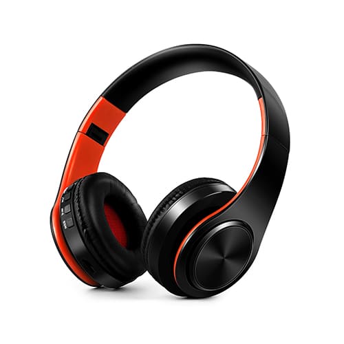 Fone de Ouvido Bluetooth Sem Fio Micro SD Equalizador FM