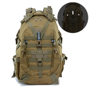 Mochila Militar Tática Masculina Refletiva Camping 40L Duster
