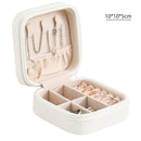 Porta-joias Portátil Multifuncional em Couro