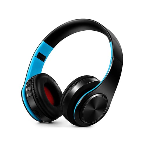 Fone de Ouvido Bluetooth Sem Fio Micro SD Equalizador FM