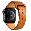 Pulseira de Couro Legítimo para Apple Watch IWO 38/40mm 42/44mm