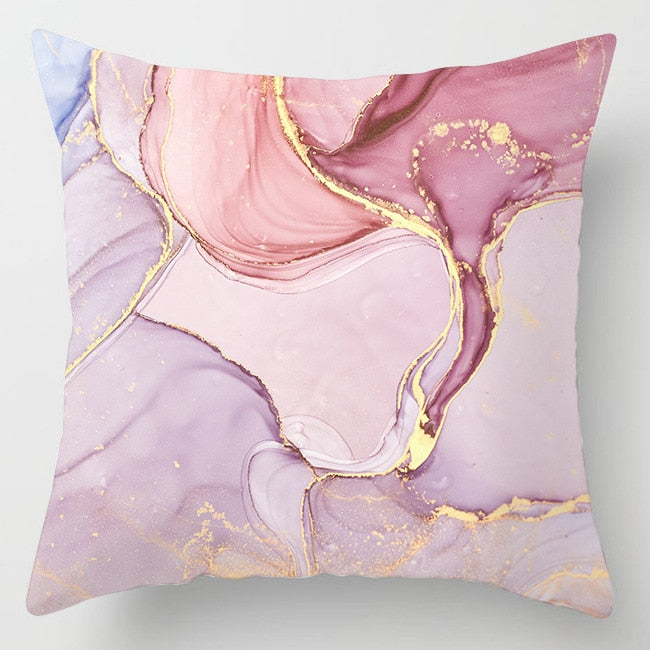 Capa para Almofada Decorativa Estampada com Zíper Home Decor 45*45cm