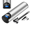 Bomba de Ar Portátil Recarregável Electric Pump cor prata