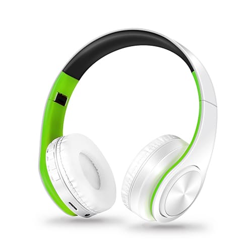 Fone de Ouvido Bluetooth Sem Fio Micro SD Equalizador FM
