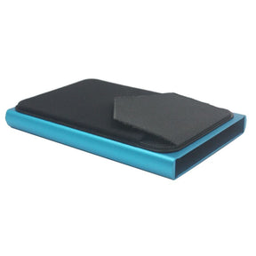 Carteira Minimalista Antifurto Automática Pop Up Com Porta Cédulas e Cartões Anti RFID Blocking
