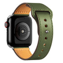 Pulseira de Couro Legítimo para Apple Watch IWO 38/40mm 42/44mm