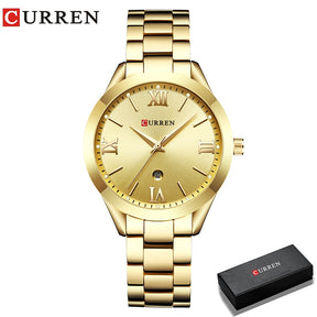 Relógio de Pulso Feminino Luxo Curren