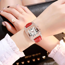 Relógio Feminino de Pulso Analógico Quartzo Casual com Bracelete Sky Ladies