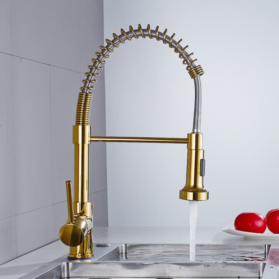 Torneira para Cozinha Monocomando com Bico Pulverizador