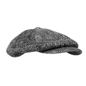 Boina Peaky Blinders Original Thomas Tommy Shelby de Lã Forrado 8 Gomos