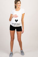 Camiseta Criativa Urbana Grávida Gestantes Divertida Frases Engraçadas