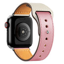 Pulseira de Couro Legítimo para Apple Watch IWO 38/40mm 42/44mm