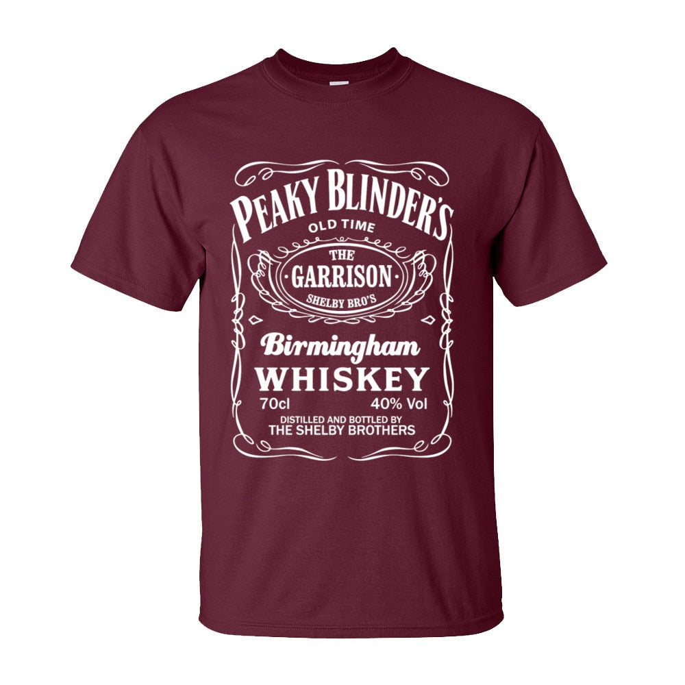 Camiseta Peaky Blinders Masculina The Garrison Birmingham Whiskey