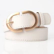 Cinto Feminino com Fivela Dupla Casual