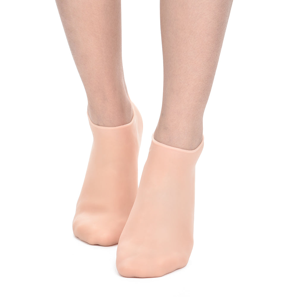 Meia de Silicone para Hidratar os Pés