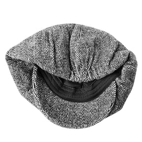 Boina Peaky Blinders Original Thomas Tommy Shelby de Lã Forrado 8 Gomos