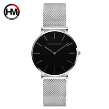 Relógio Feminino de Luxo Joias Hannah Martin Quartzo CH36-W à Prova D'Água