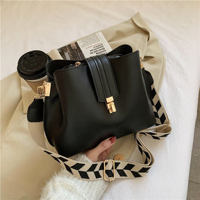 Bolsa De Ombro Feminina de Couro Sintético Designer Fashion Lady