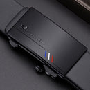 Cinto Bison Denim Social Couro Legítimo Fivela Metal Original Luxury