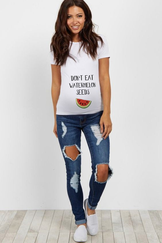 Camiseta Criativa Urbana Grávida Gestantes Divertida Frases Engraçadas