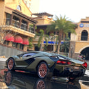 Miniatura Lamborghini Carrinho de Colecionador Sian FKP 37 1:18 Burago