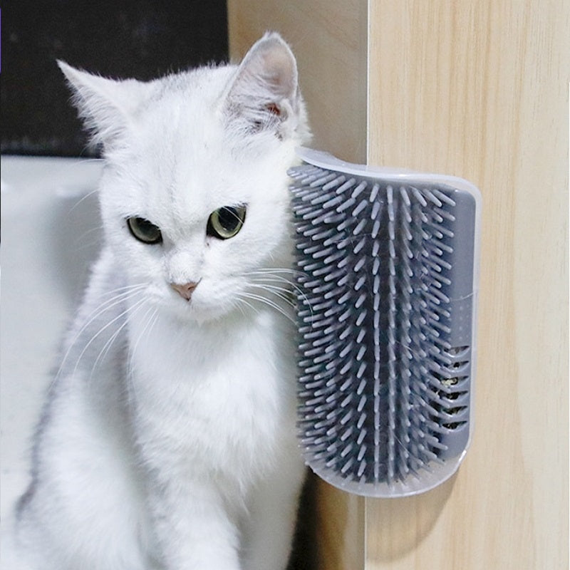 Escova de Parede para Massagem de Gatos