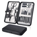 Kit Manicure Pedicure Conjunto Profissional Ferramentas de Aço Inoxidável