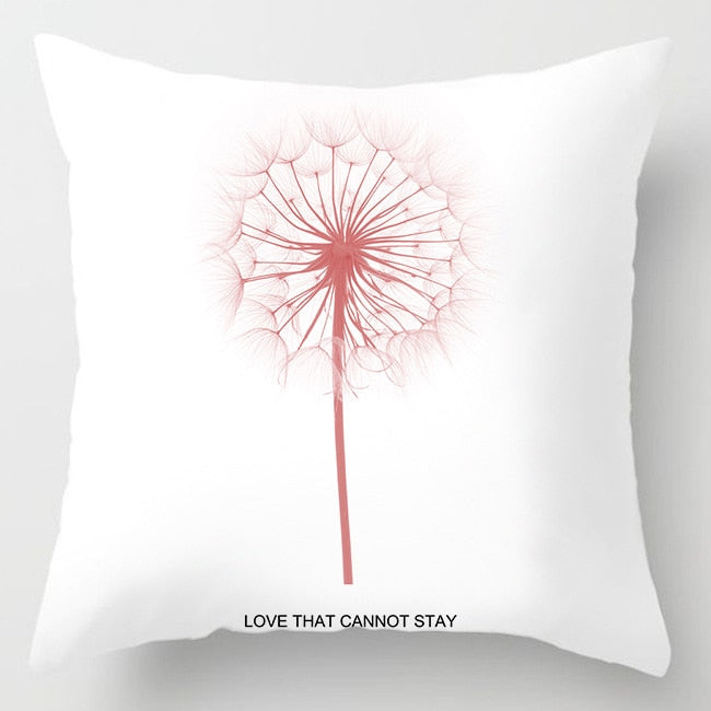 Capa para Almofada Decorativa Estampada com Zíper Home Decor 45*45cm