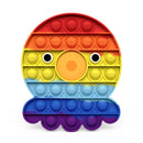Brinquedo Fidget Toys Anti Stress Sensorial Colorido Criança Adulto Pop It