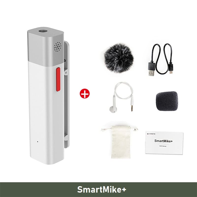 Microfone de Lapela para Celular Bluetooth Sem Fio SmartMike Sabinetek