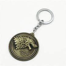 Chaveiro Pingente Casas de Game of Thrones