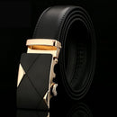 Cinto Masculino Social Executivo Couro Legítimo Fivela Metálica Automática