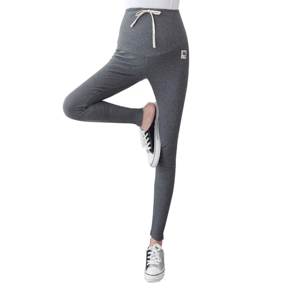 Calça Legging Maternidade Macio com Sustentação Ajustável
