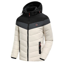 Casaco Sobretudo Parka Jaqueta Masculino Capuz Removível Outono Inverno
