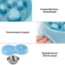 Comedouro para Cachorro e Gato Bebedouro com Suporte e Tigela Inox