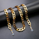 Corrente em Acrílico 70cm de Comprimento para Óculos