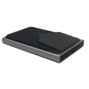 Carteira Minimalista Antifurto Automática Pop Up Com Porta Cédulas e Cartões Anti RFID Blocking