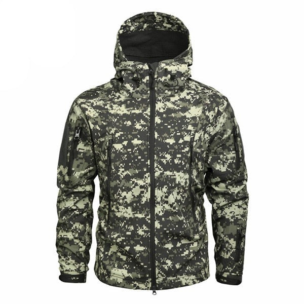Jaqueta Camuflada Militar Masculina